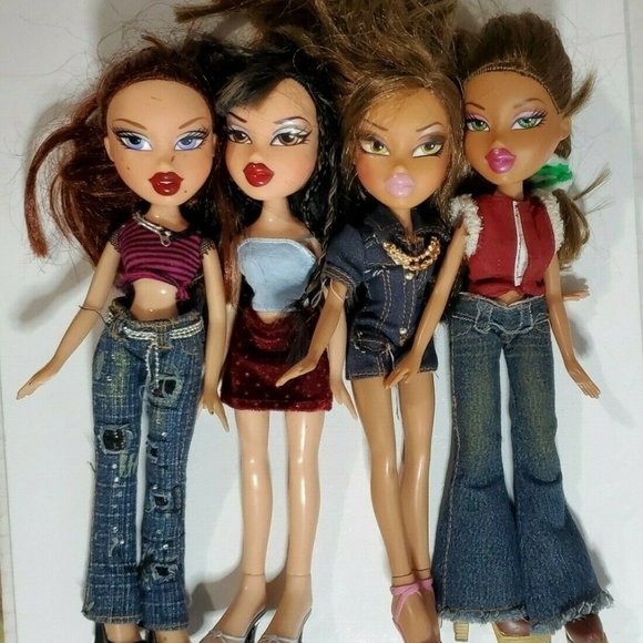 MGA Bratz Doll Lot of 20+ Dolls Mostly 2001 and Other Years Plus Extras See Pics - Picture 5 of 12